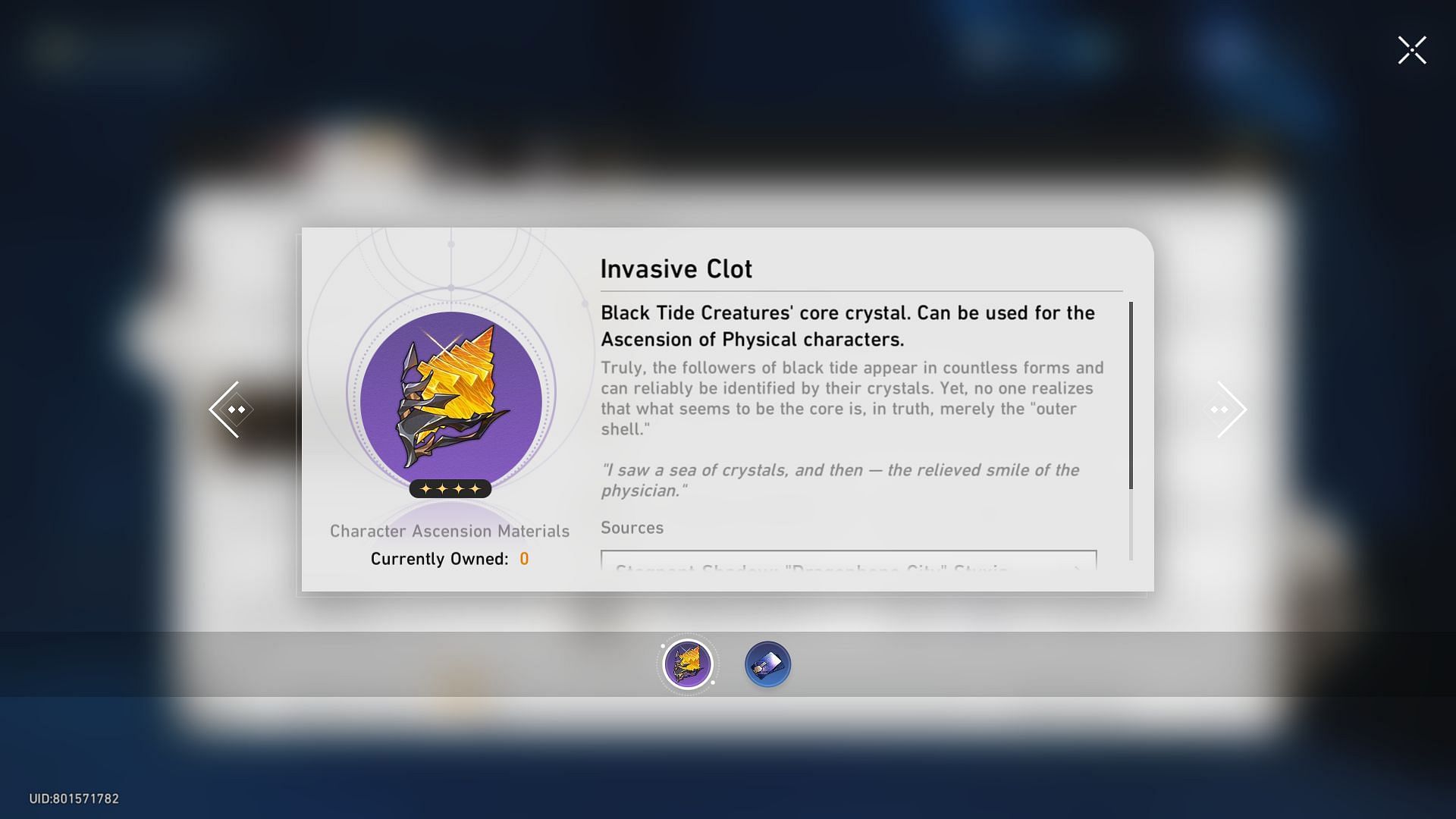 Invasive Clot (Image via HoYoverse)